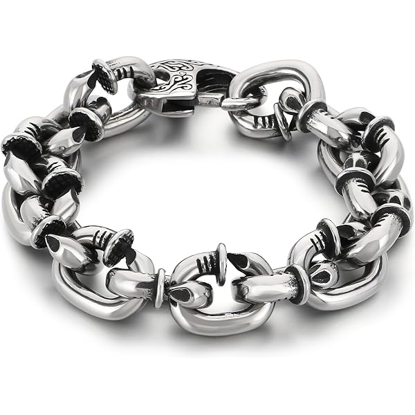 Amazon.com: Vertebrae Style Bracelet - Handmade in England